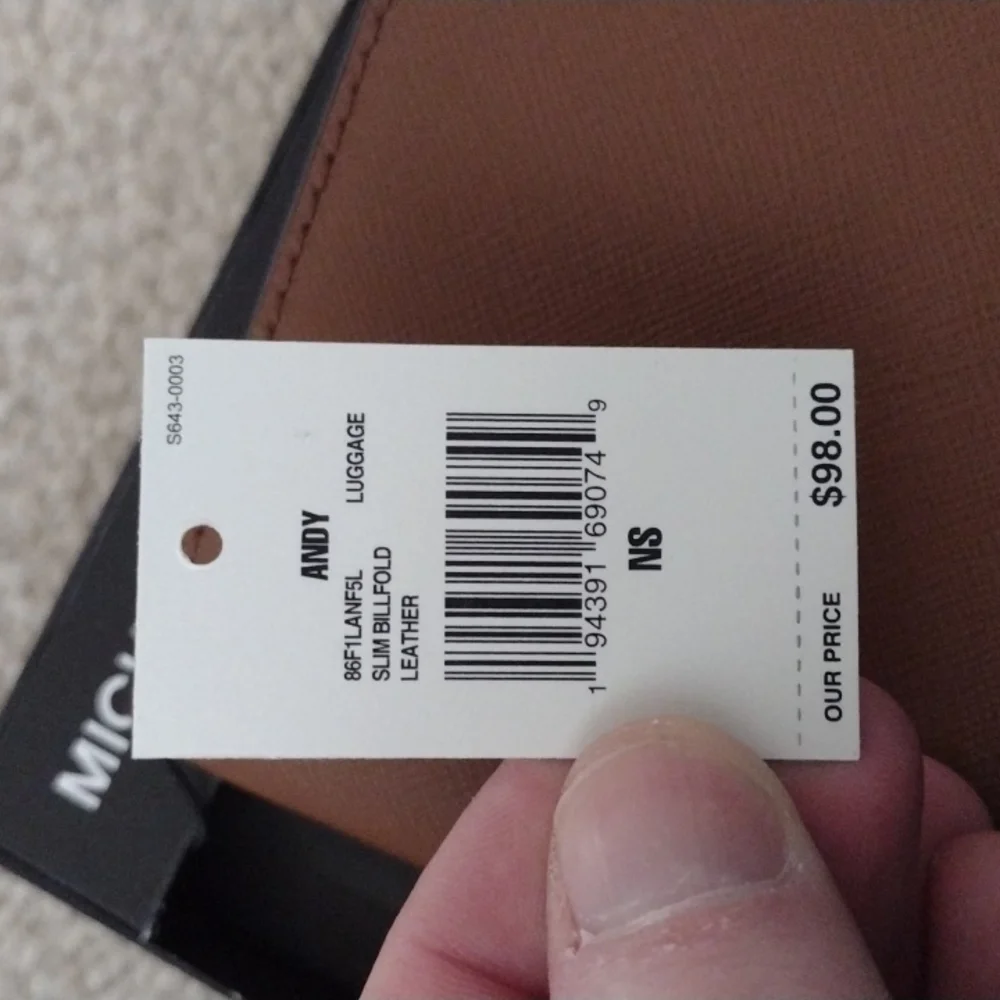 Michael Kors Andy Slim Bifold Wallet